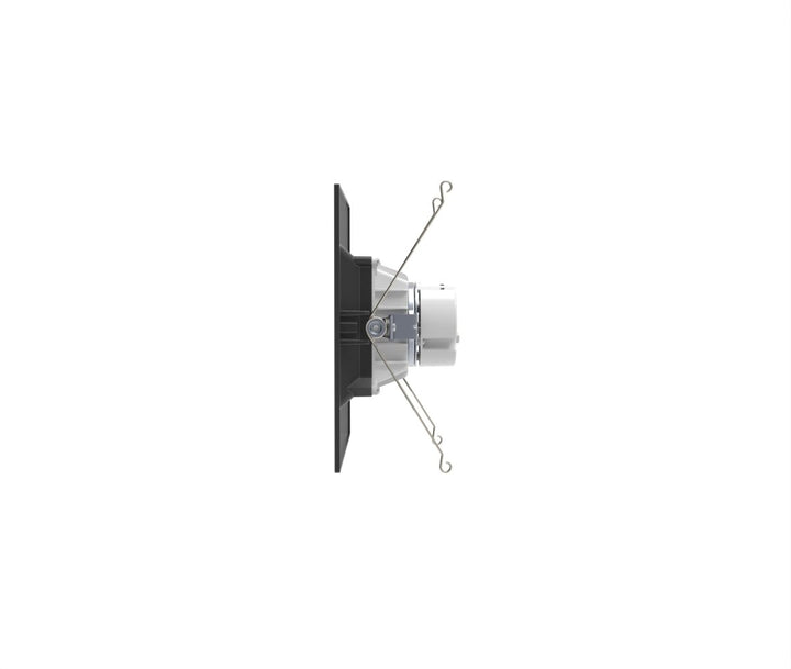 6" Inch Black Square Recessed Lighting Retrofit Can Lights - Wet Rated - 5CCT 2700K-5000K - 1100LM