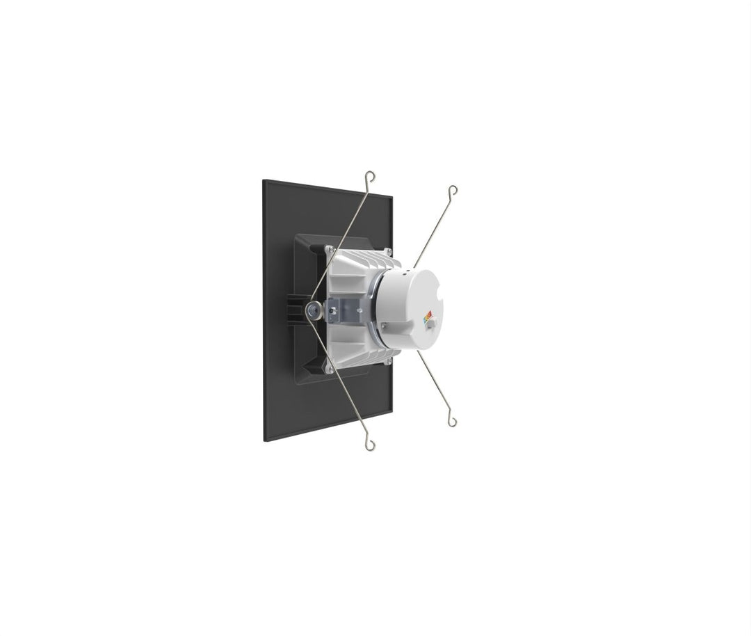 6" Inch Black Square Recessed Lighting Retrofit Can Lights - Wet Rated - 5CCT 2700K-5000K - 1100LM
