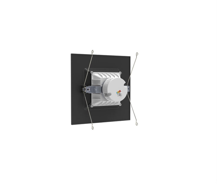 6" Inch Black Square Recessed Lighting Retrofit Can Lights - Wet Rated - 5CCT 2700K-5000K - 1100LM