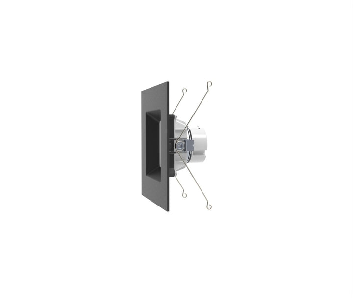 6" Inch Black Square Recessed Lighting Retrofit Can Lights - Wet Rated - 5CCT 2700K-5000K - 1100LM