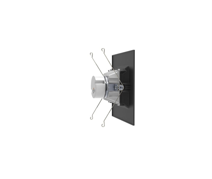 6" Inch Black Square Recessed Lighting Retrofit Can Lights - Wet Rated - 5CCT 2700K-5000K - 1100LM