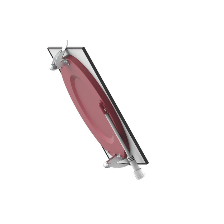 6" Inch Square Black 2 Hour Fire Rated Recessed Light Slim Canless LED Wafer Lights - Wet Rated - 5CCT 2700K-5000K - 1200LM