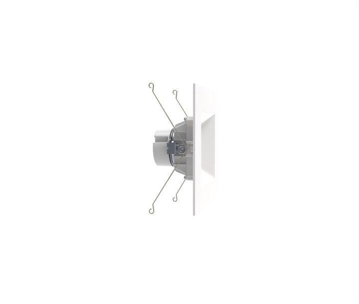 6" Inch Square Recessed Lighting Retrofit Can Lights - Wet Rated - 5CCT 2700K-5000K - 1100LM
