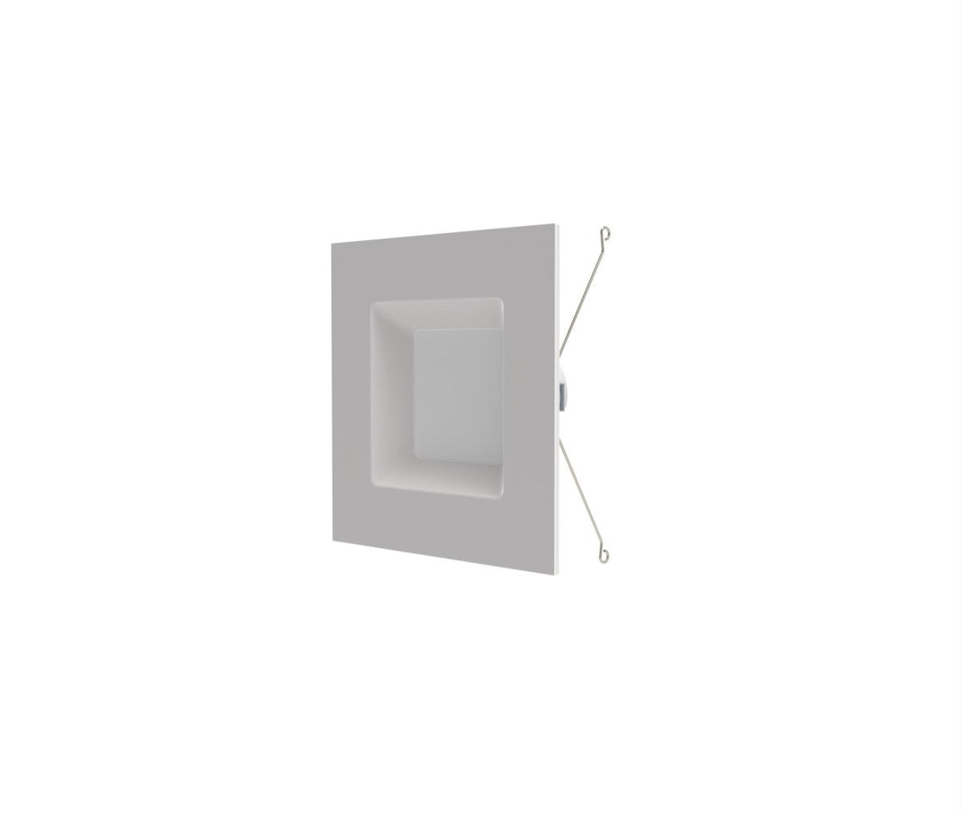 6" Inch Square Recessed Lighting Retrofit Can Lights - Wet Rated - 5CCT 2700K-5000K - 1100LM