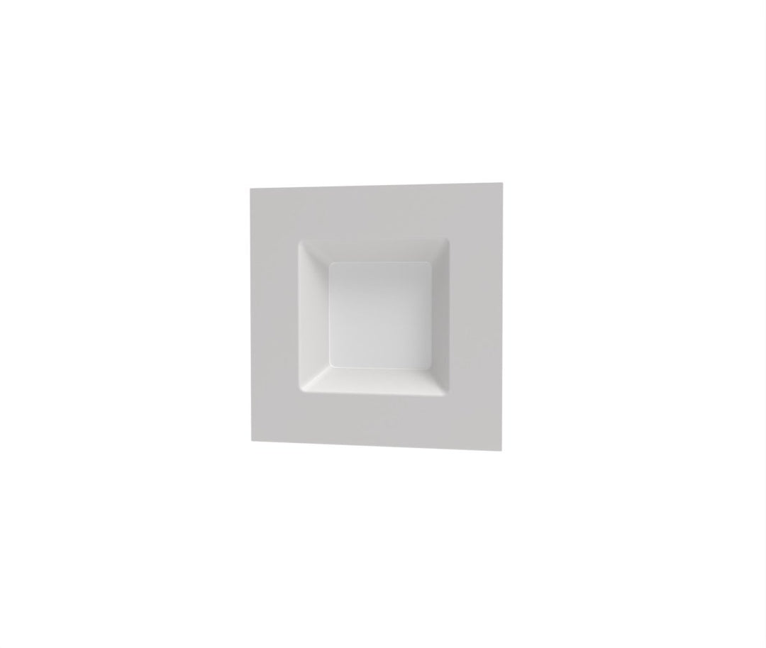 6" Inch Square Recessed Lighting Retrofit Can Lights - Wet Rated - 5CCT 2700K-5000K - 1100LM