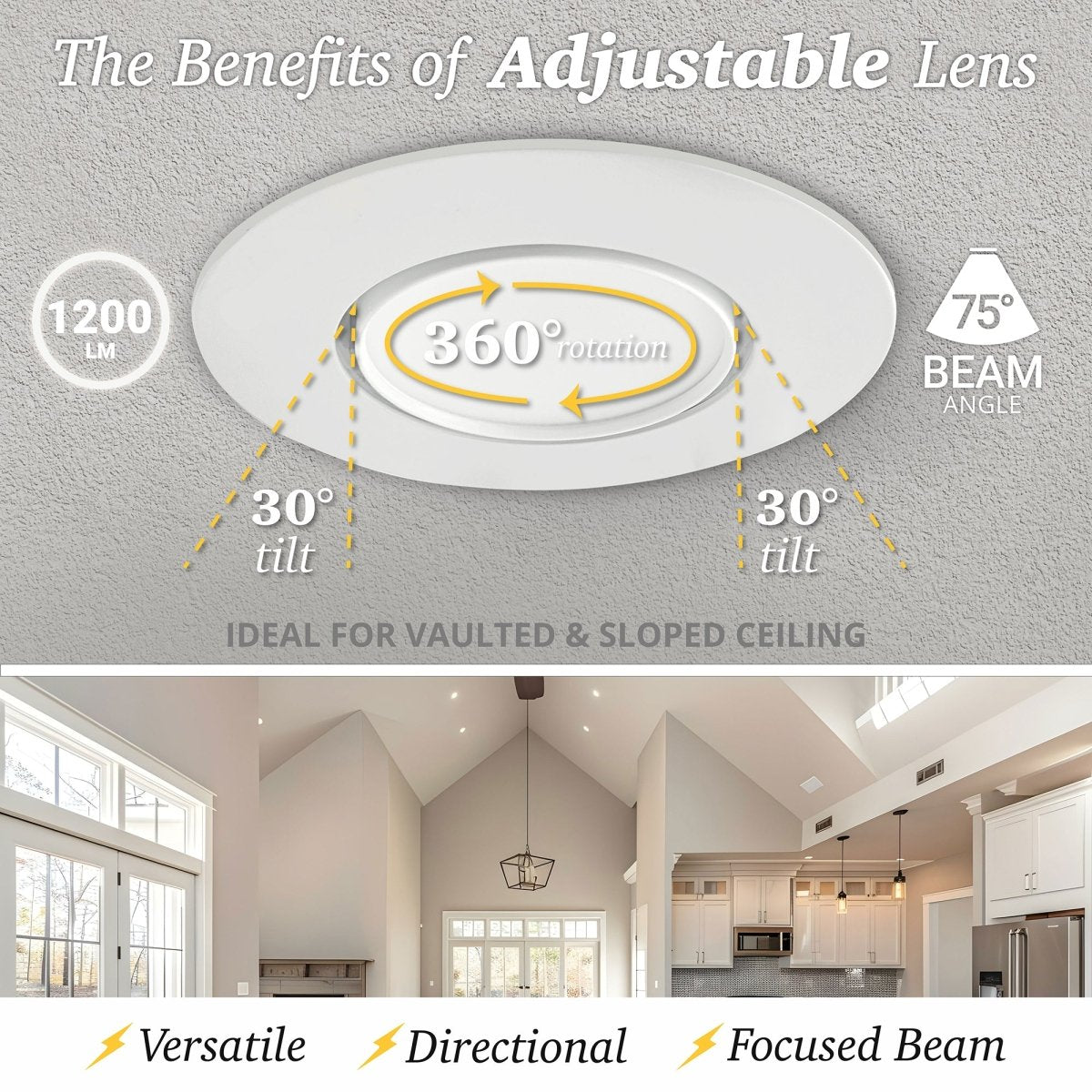 LUXRITE 5/6 in. LED Can Light Adjustable CCT 2700K-5000K 17W=90W 1500LM Dimmable Integrated LED Recessed Light Trim (6-Pack) LR23799-6PK - The Home Depot LUXRITE 5/6 in. LED Can Light Adjustable CCT 2700K-5000K 17W=90W 1500LM Dimmable Integrated LED Recessed Light Trim (6-Pack) LR23799-6PK - The Home Depot