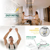 6" Inch Square Recessed Lighting Retrofit Can Lights - Wet Rated - 5CCT 2700K-5000K - 1100LM