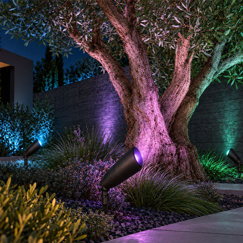 NuWatt outdoor bullet lighting