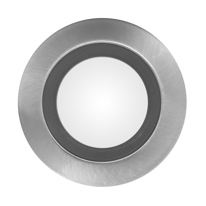 4" Inch Brushed Nickel Retrofit LED Recessed Can Lights - Wet Rated - 5CCT 2700K-5000K - 680LM