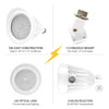 NUWATT White LED Bullet Spotlight Flood Light, 25W, 3CCT Selectable, 1/2" Inch Knuckle Mount, High Brightness 3500 Lumens, 120-277V Commercial Outdoor Weatherproof Landscape LED, Dimmable, UL-Listed | | Nuwatt Lighting