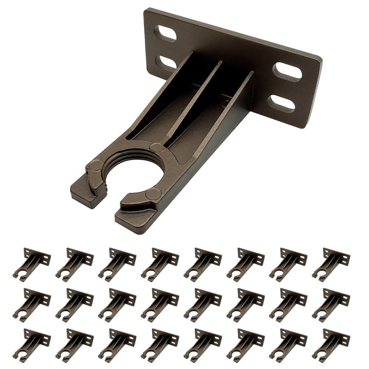 Aluminum Gutter Mount - Oil Rubbed Bronze Finish