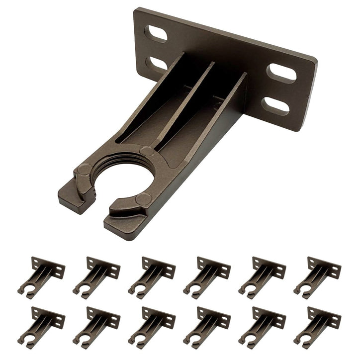 Aluminum Gutter Mount - Oil Rubbed Bronze Finish