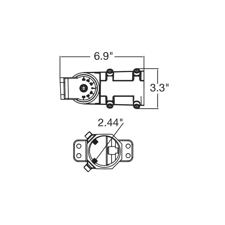 Area Light Slip Fitter Mounting Hardware