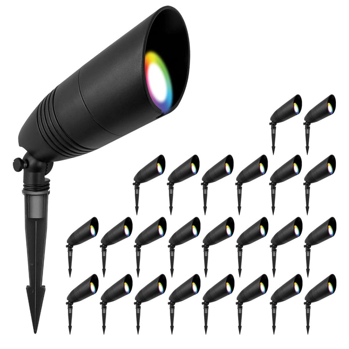 Landscape Bullet LED Spot Light, Black Finish