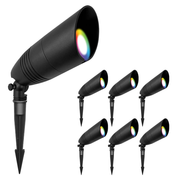 Landscape Bullet LED Spot Light, Black Finish