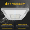 LED Canopy Lights for Gas Station or Outdoor Carport Lighting LED Canopy Light Fixtures - Waterproof - 2CCT Selectable 4000K/5000K - 21250LM