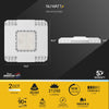 LED Canopy Lights for Gas Station or Outdoor Carport Lighting LED Canopy Light Fixtures - Waterproof - 2CCT Selectable 4000K/5000K - 21250LM