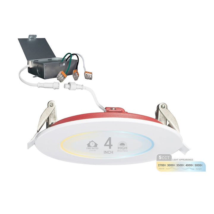 4 Inch Fire Rated Recessed Light