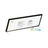 1x4 LED Flat Panel Light Surface Mount - 0-10V Dimmable - 3CCT 3000K-5000K - 4000LM - Black Trim