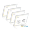 2x2 LED Flat Panel Light Surface Mount - 0-10V Dimmable - 3CCT 3000K-5000K - 4000LM